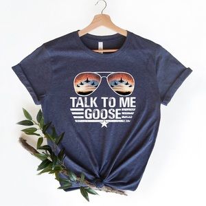 Bella + Canvas Top Gun “Talk to Me Goose” T-Shirt